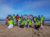 Recolectaron una tonelada de residuos en las playas de Pinamar