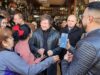 Por novena vez, Javier Milei sorteó su dieta de diputado