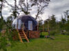 Ushuaia se suma a la tendencia del Glamping para disfrutar de la naturaleza desde adentro