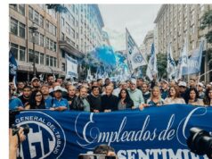 La Federación de Empleados de Comercio acordó un aumento del 5% y un bono de $120.000