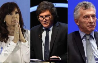 Milei, Cristina, Macri y la política del caos