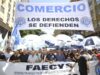Masiva participación de Empleados de Comercio en la marcha de la CGT contra la Reforma Laboral